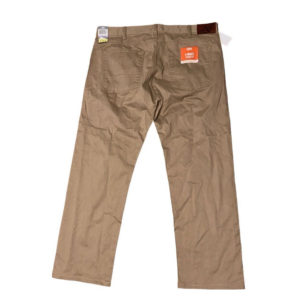 NEW WITH TAGS Pacific Collection Dockers 5 pocket straight fit Mens 38x30 RELAXE - Picture 3 of 10
